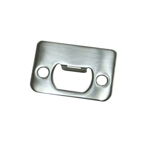 SP225U32 Strike Plate Polished Stainless Steel, 10PK